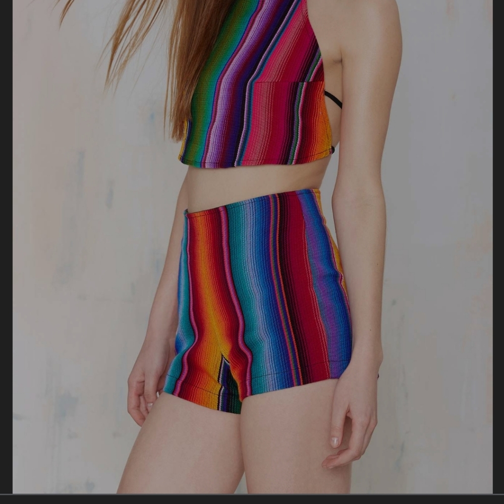 Stela 9 hacienda multi color shorts